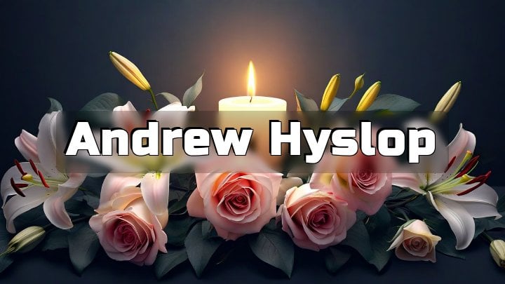 Andrew Hyslop, Anderson County, SC