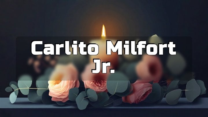 Carlito Milfort Jr., Boca Raton, FL