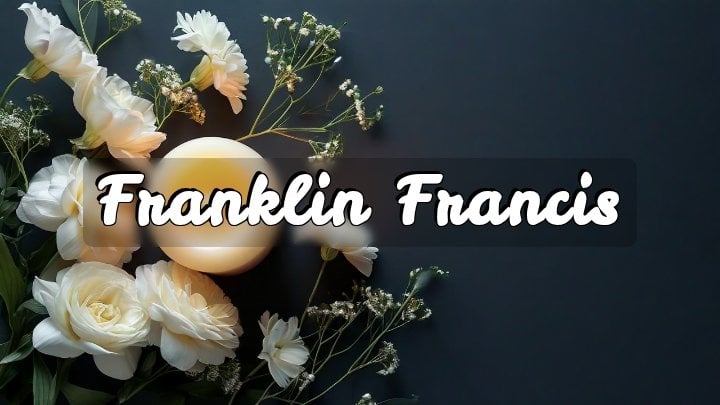 Franklin Francis, England
