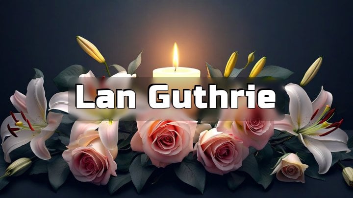 Lan Guthrie, Brechin, UK
