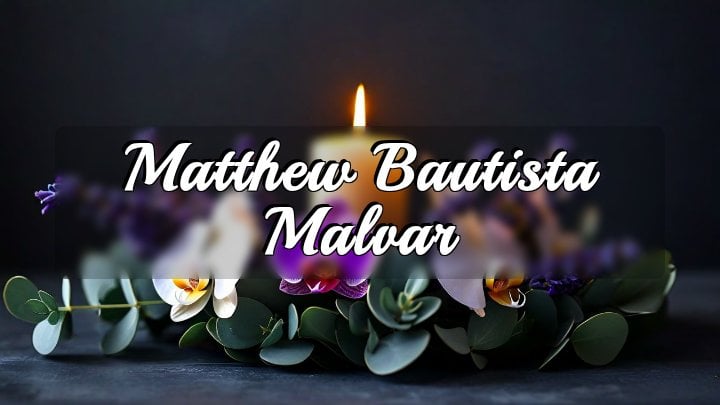 Matthew Bautista Malvar, Daly City, CA