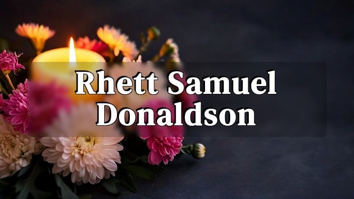Rhett Samuel Donaldson, Wrightsville, GA